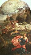 St.George and the Dragon Jacopo Robusti Tintoretto